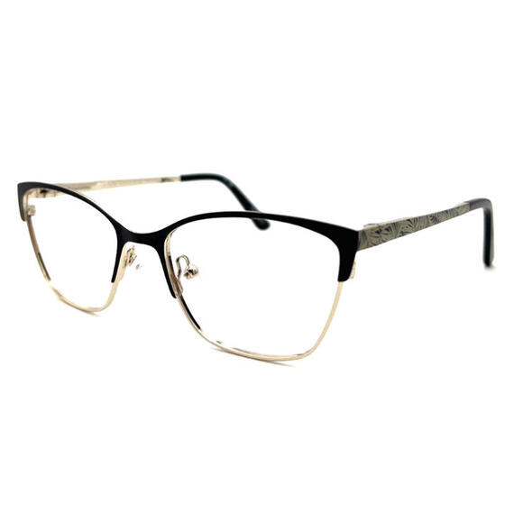 NEW ANN TAYLOR ATP713 C01 BLACK GOLD AUTHENTIC EYEGLASSES 49-16-125,New Products : American Fashion Style Bags On Sale